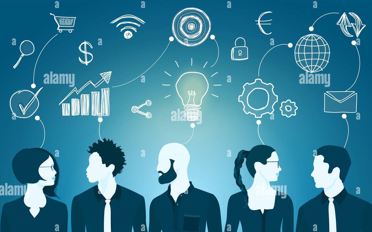 sharing-ideas-and-technology-for-the-future-communication-and-network-between-people-connection-and-exchange-of-ideas-or-data-mind-map-cooperation-2BM2AF7 sharing-ideas-and-technology-for-the-future-communication-and-network-between-people-connection-and-exchange-of-ideas-or-data-mind-map-cooperation-2BM2AF7